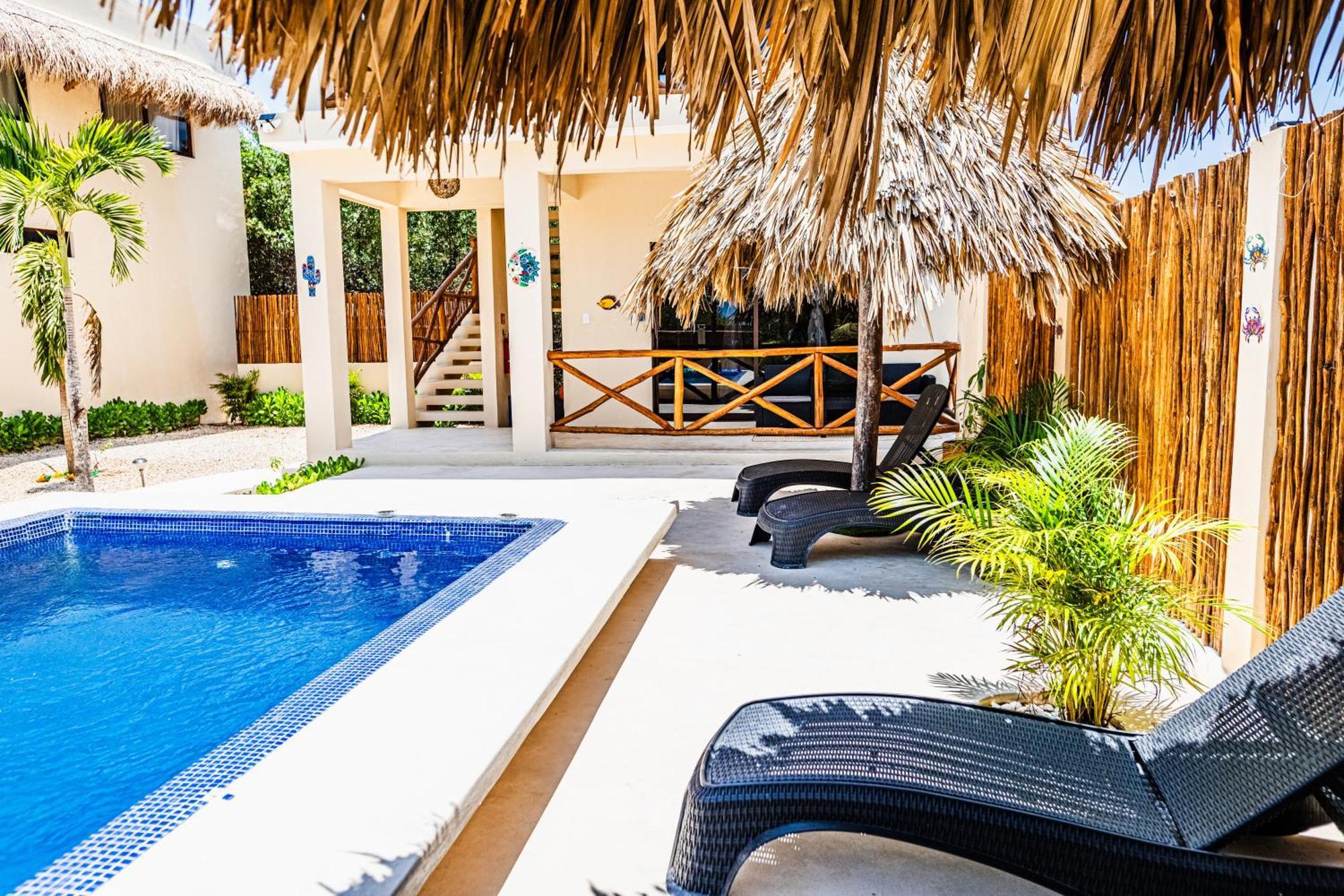 Atenea Holbox Bagian luar foto